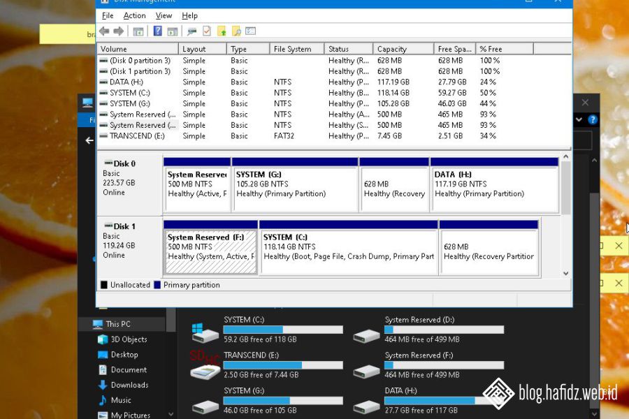 Windows Sudah dicopy ke SSD M.2 